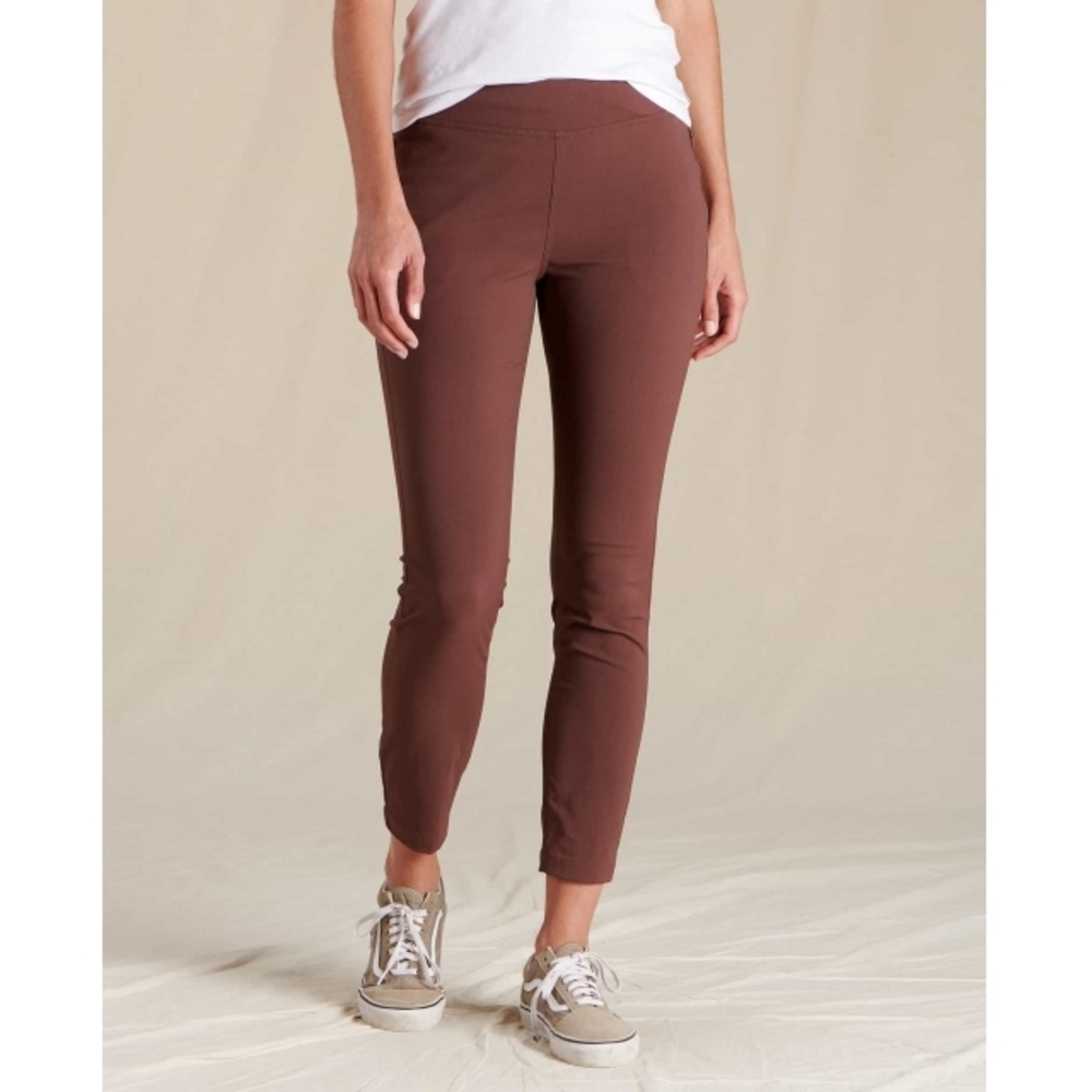 Toad&Co Rovwr Moto Crop Pant Deep Mahogany Size 8